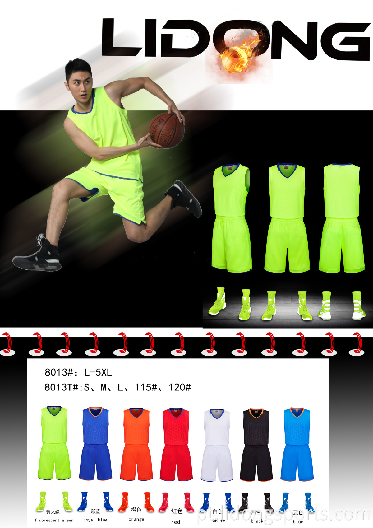 Último basquete Jersey Uniforme Design cor azul Basketball Sublimation Jersey Wholesale